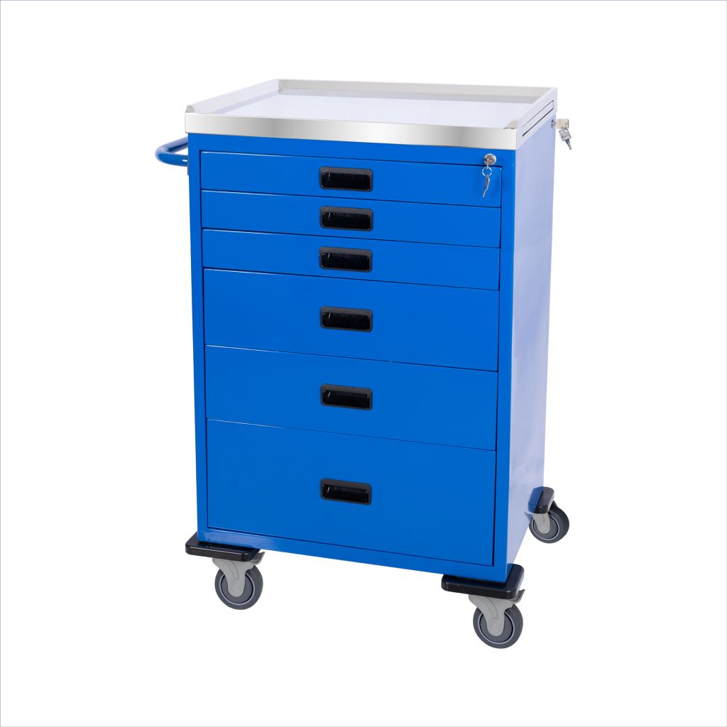 Xe đẩy y tế phòng hồi sức (không có ngăn trượt) SAPAMEFA – hình ảnh 4