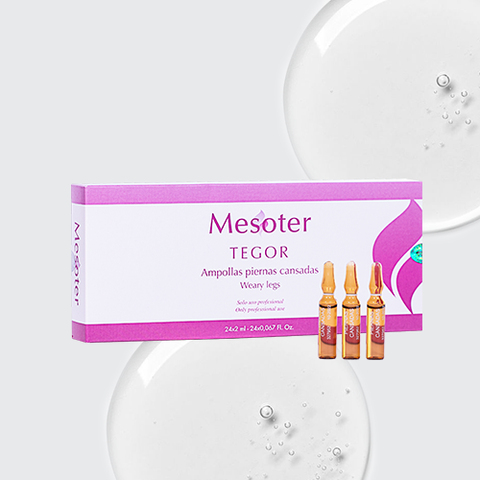  MESOTER NACIONAL PIERNAS CANSADAS 24x2ml (Meso điều trị tuần hoàn tĩnh mạch) - 9386 