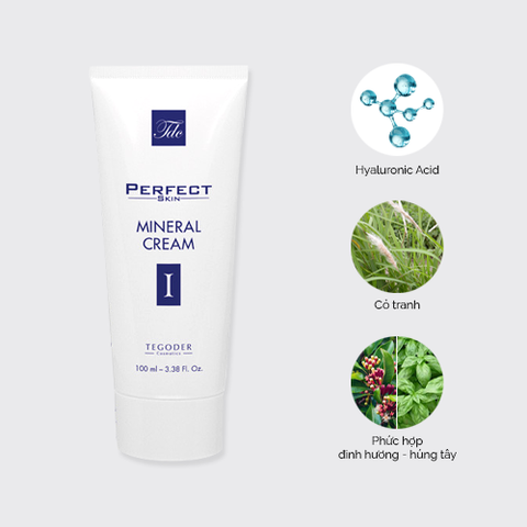  PERFECT SKIN MINERAL CREAM I 100ml (Kem dưỡng ẩm bổ sung khoáng chất cho da khô nhạy cảm) - 3903 