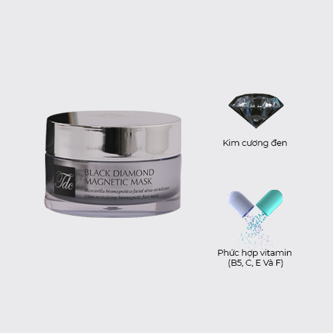  BLACK DIAMOND MAGNETIC MASK 50g (Mặt nạ siêu dưỡng ẩm cao cấp) - 3185 