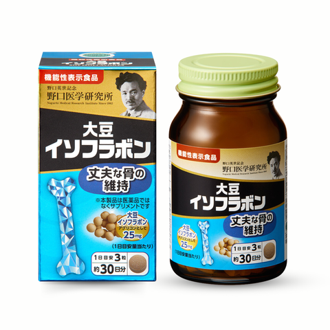  TPBVSK Soy Isoflavones Noguchi 90 viên Giúp Tăng Mật Độ Xương Giảm Tình Trạng Loãng Xương. 