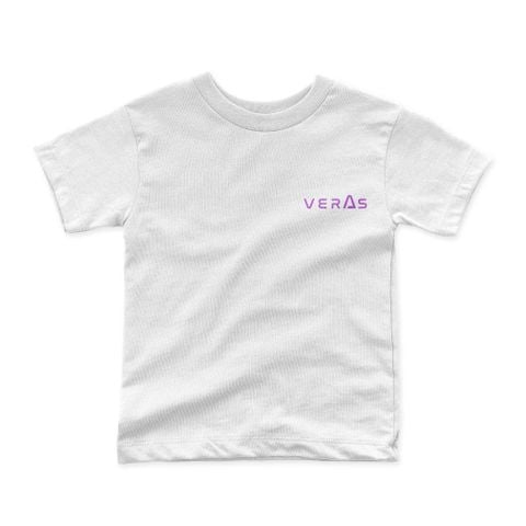 T - shirt children simple style - Trắng