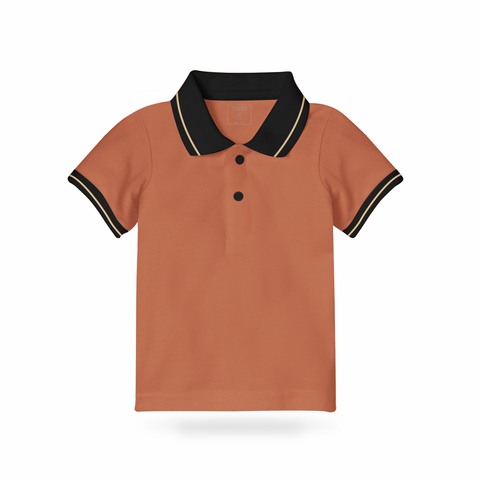 Polo children - A fresh look - Cam cacao