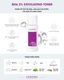  BHA 2% Exfoliating Toner - Hỗ trợ trị mụn, làm sạch bã nhờn, thu nhỏ lỗ chân lông (80ml) 