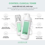  Toner Kiểm Soát Dầu Ahohwa Control Clinical Toner (140ml/1000ml) 