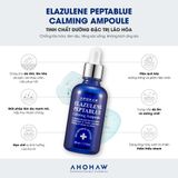  Tinh Chất Chống Lão Hóa, Làm Dịu Ahohwa Elazulene Peptablue Calming Ampoule (50ml) 
