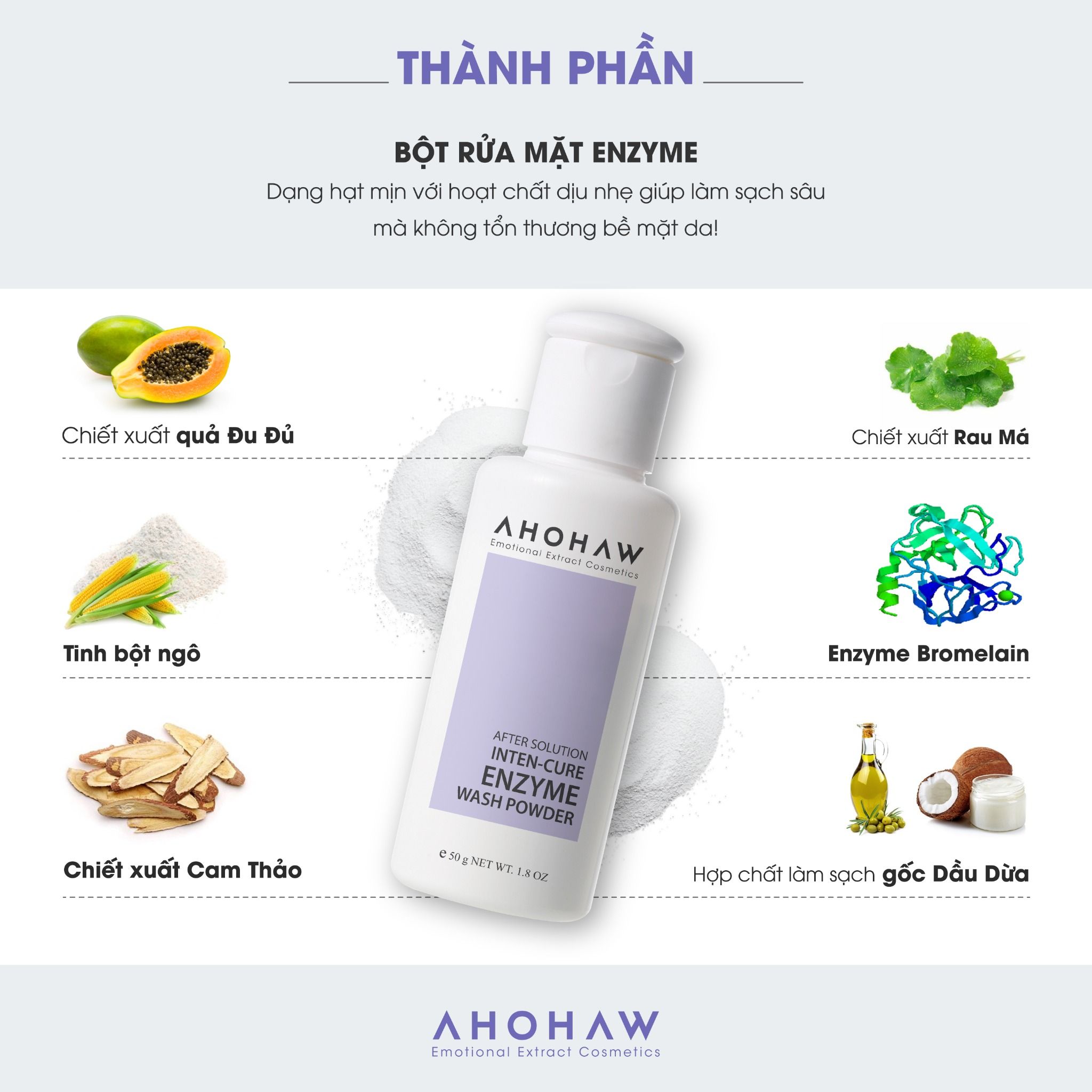  Bột Rửa Mặt Enzyme Wash Powder 