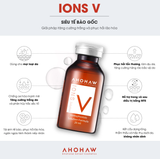  Tế bào gốc dưỡng trắng và phục hồi da chuyên sâu Ahohwa Ions V Solution (Hộp 20 chai) 