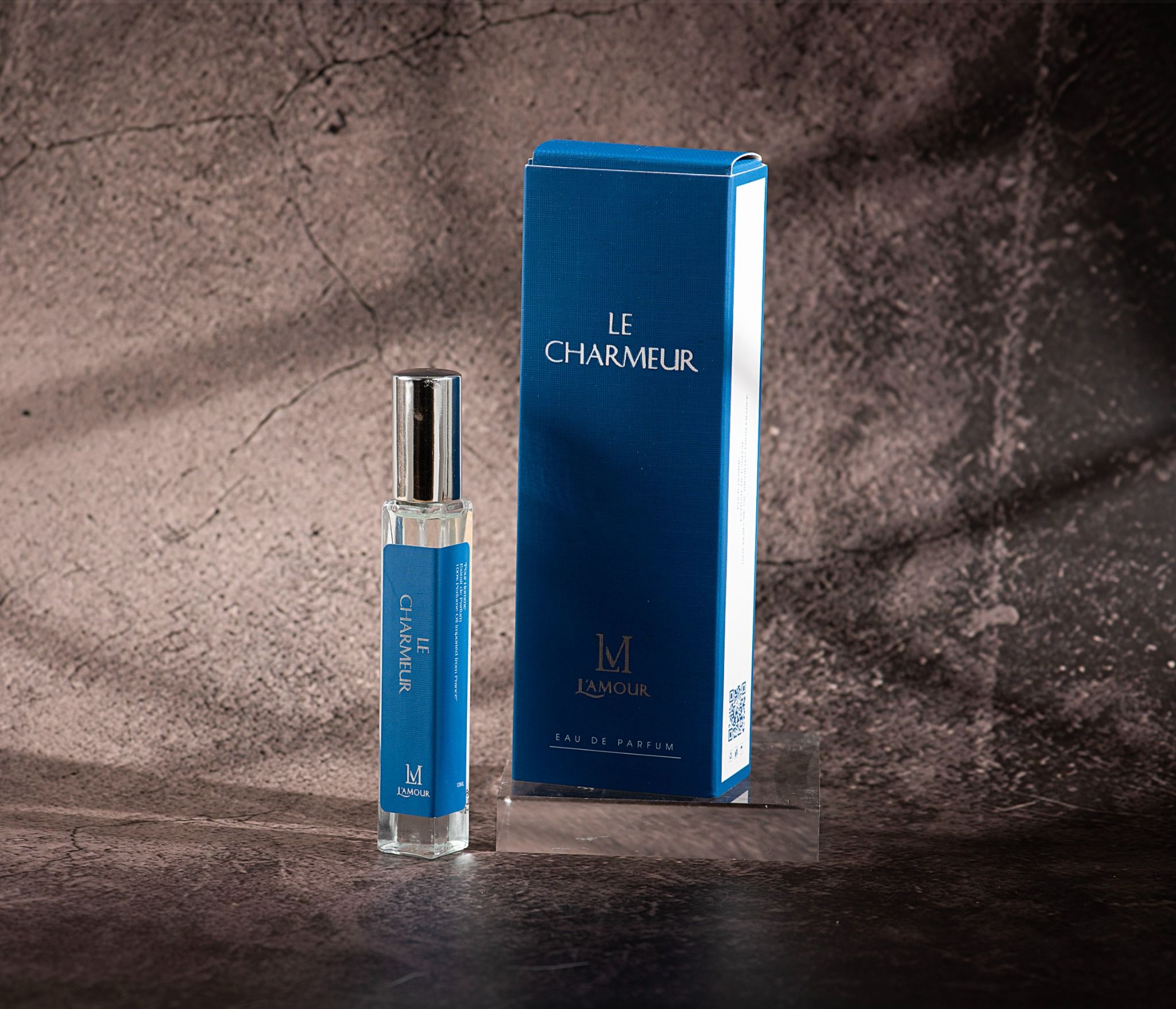  Tinh dầu nước hoa L'AMOUR Le Charmeur Man với hương thơm tự do, phóng khoáng đậm chất nam tính- 10ML 