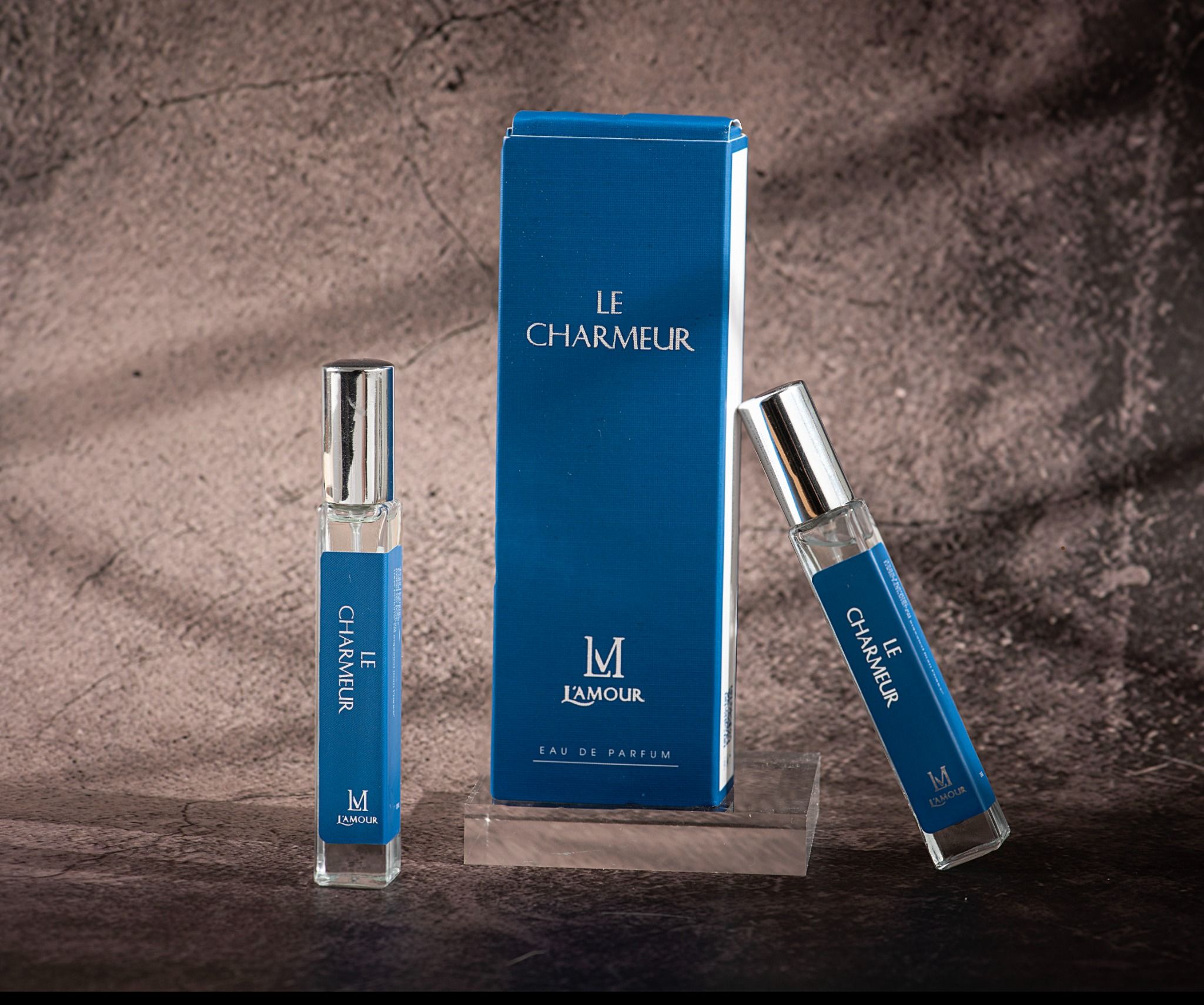  Tinh dầu nước hoa L'AMOUR Le Charmeur Man với hương thơm tự do, phóng khoáng đậm chất nam tính- 10ML 