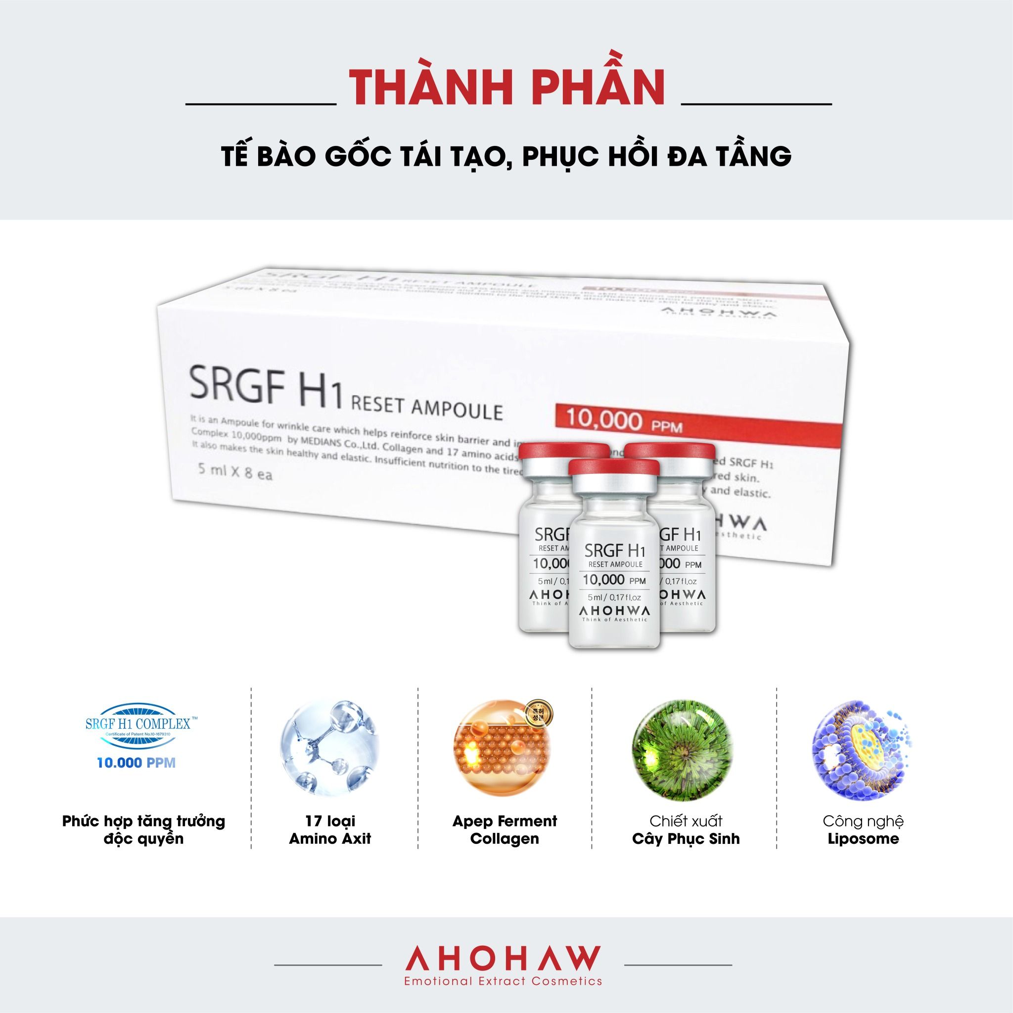  SRGF H1 Reset Ampoule 