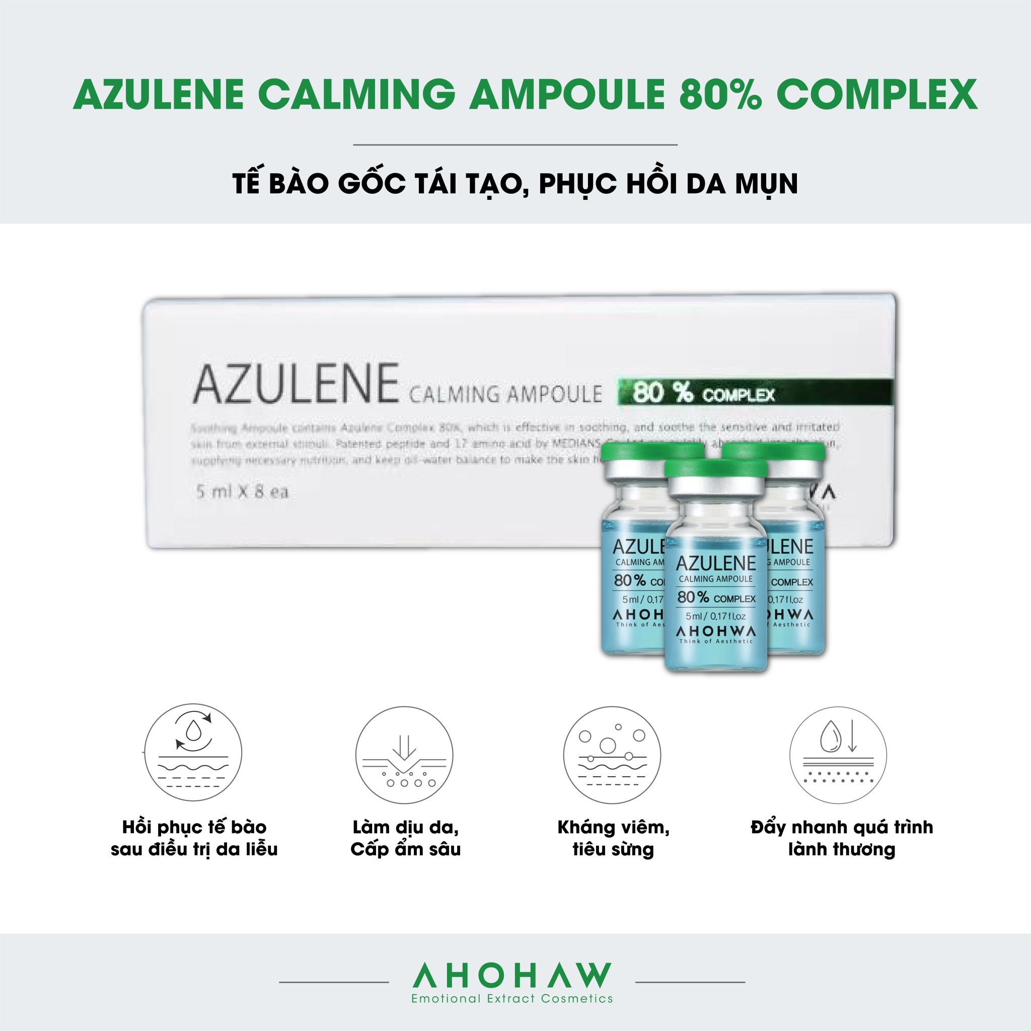  Azulene Calming Ampoule 80% Complex 