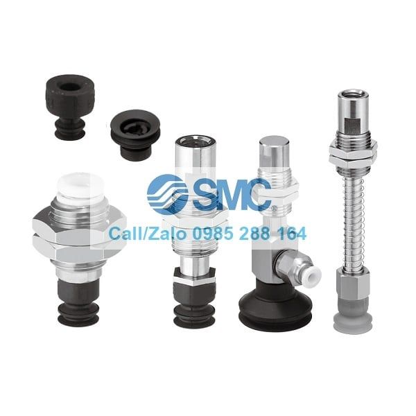Produktbild von SMC Vakuumsauger ZP3-Y16BS-B5-B5 – Gummi, Für Glatte & Raue Oberflächen, Hohe Saugkraft, Aus Silikon/NBR, Industrie