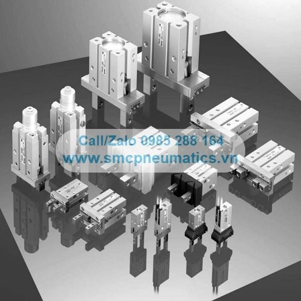 Pinza pneumatica, SMC MHZL2-25D, serie MHZL2, 2 da, A
