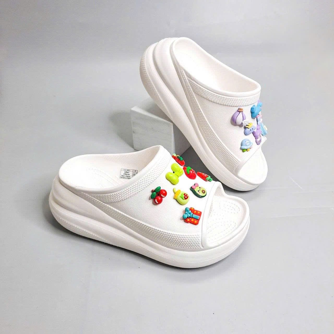  Dép quai ngang Dinas classic crush slide nữ xuất khẩu 