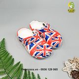  Dép sục cross classic họa tiết trẻ em chính hãng 