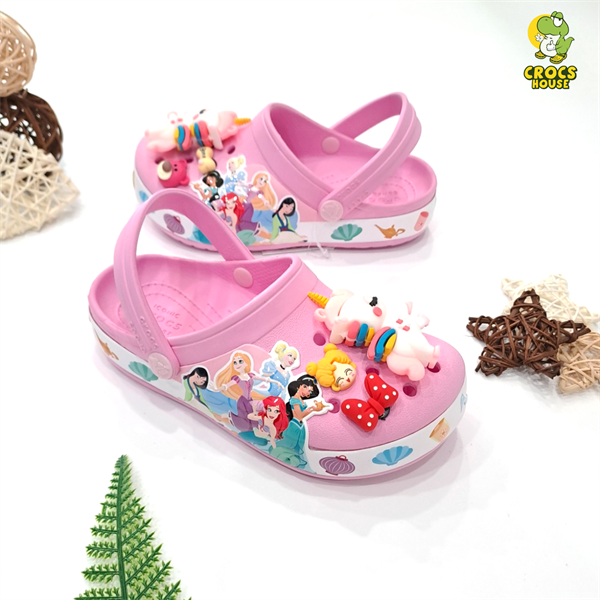  Dép sục cross 3D công chúa Disney trẻ em 