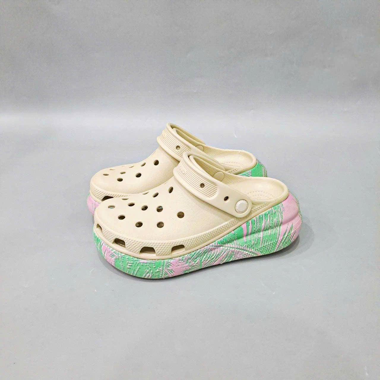  Dép sục Dinas classic crush loang lá hồng nam nữ 