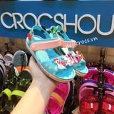 Sandal crocband camo trẻ em 