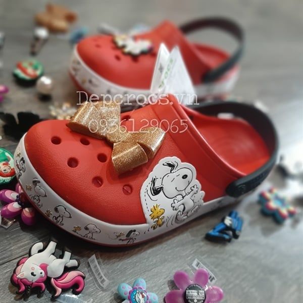  Dép sục 3D snoopy trẻ em 