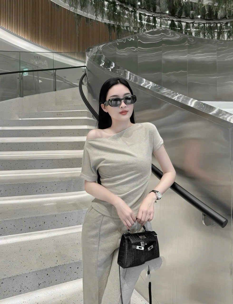  Set Đồ Za.Ra Áo Trễ Vai Quần Ống Suông 