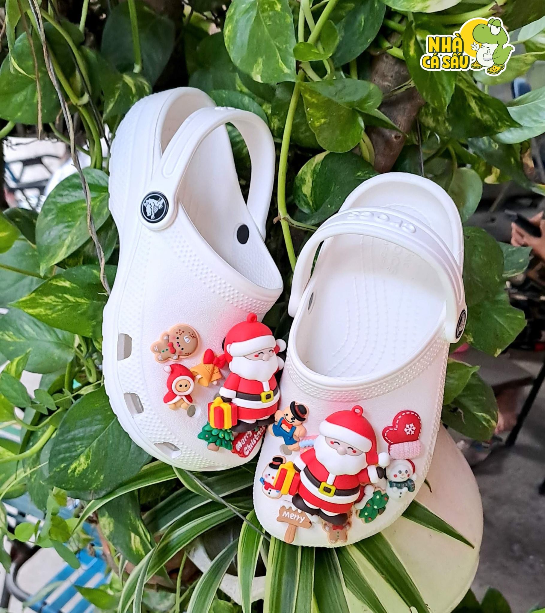  Set Jibbitz charms phối gắn trang trí dép cross 
