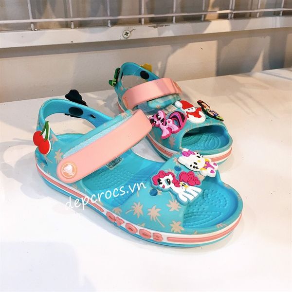  Sandal crocband camo trẻ em 