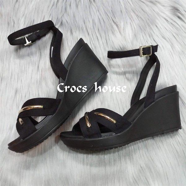  Sandal xuồng cross leigh quai chéo nữ chính hãng 