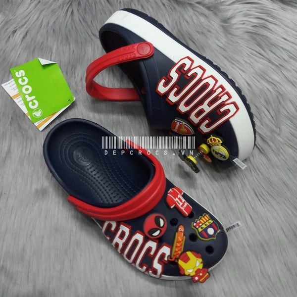  Sục crocband chữ nam nữ 