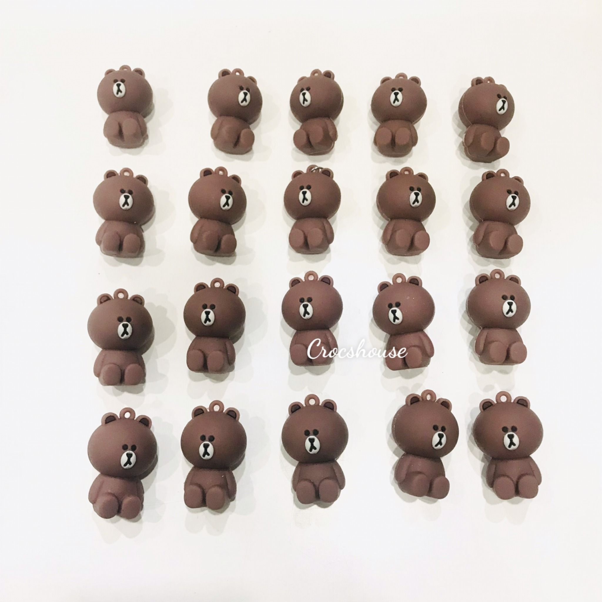  Jibbitz charms búp bê to gắn dép Dinas 