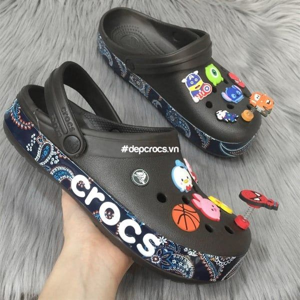  Dép sục paisley nam nữ 