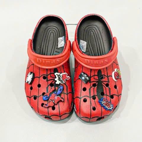  Dép sục Dinas classic team spiderman trẻ em 