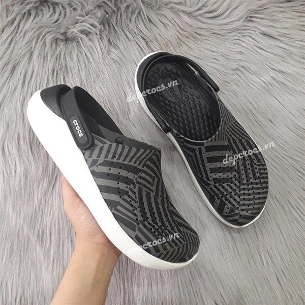  Dép sục literide họa tiết nam nữ chính hãng 