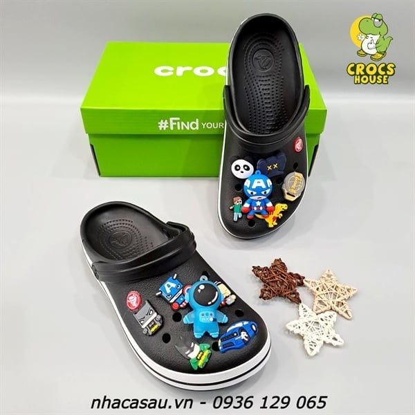  Dép sục crocband TQ nam nữ chính hãng 