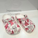  Dép sục cross classic họa tiết trẻ em chính hãng 