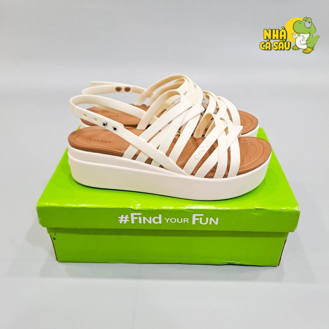  Sandal xuồng brooklyn strappy nữ 