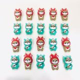 Jibbitz charms búp bê to gắn dép Dinas 