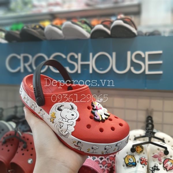  Dép sục 3D snoopy trẻ em 