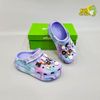 Dép sục Dinas classic crush màu tím loang nữ