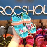  Sandal crocband camo trẻ em 