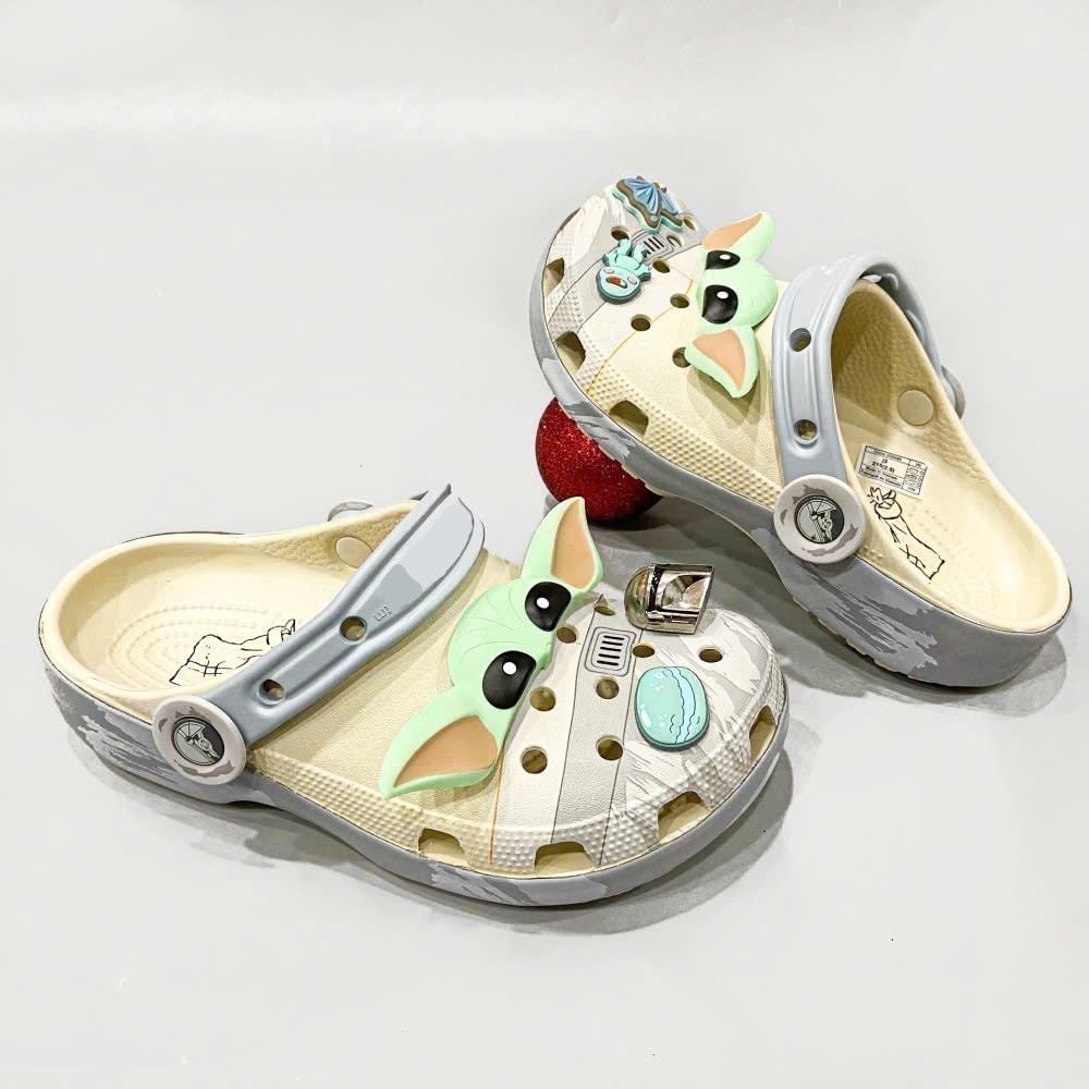  Dép sục Dinas Star Wars Grogu trẻ em 