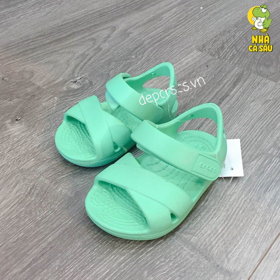  Sandal cross keely trơn trẻ em chính hãng 