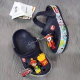  Dép sục crocband vẩy sơn trẻ em 