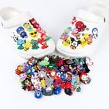  Jibbitz charms Dinas 2D gắn dép 