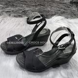  Sandal xuồng leigh quai chéo nữ 