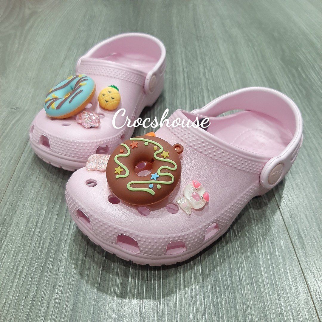  Dép sục Dinas classic trẻ em màu hồng chính hãng 