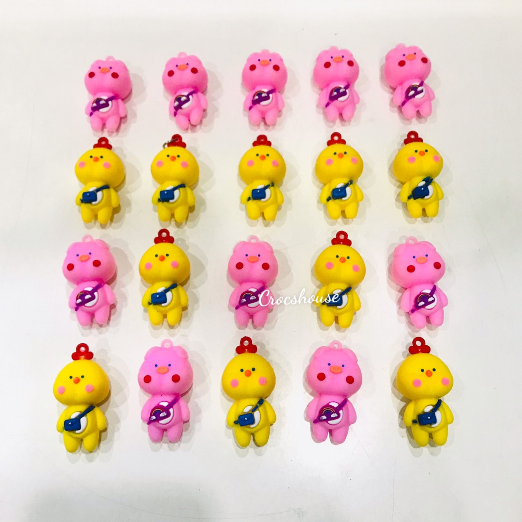  Jibbitz charms búp bê to gắn dép Dinas 