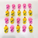  Jibbitz charms búp bê to gắn dép Dinas 