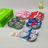  Dép sục Dinas 3D đèn nháy trẻ em khủng long, spiderman, chó cứu hộ, mario, unicorn 
