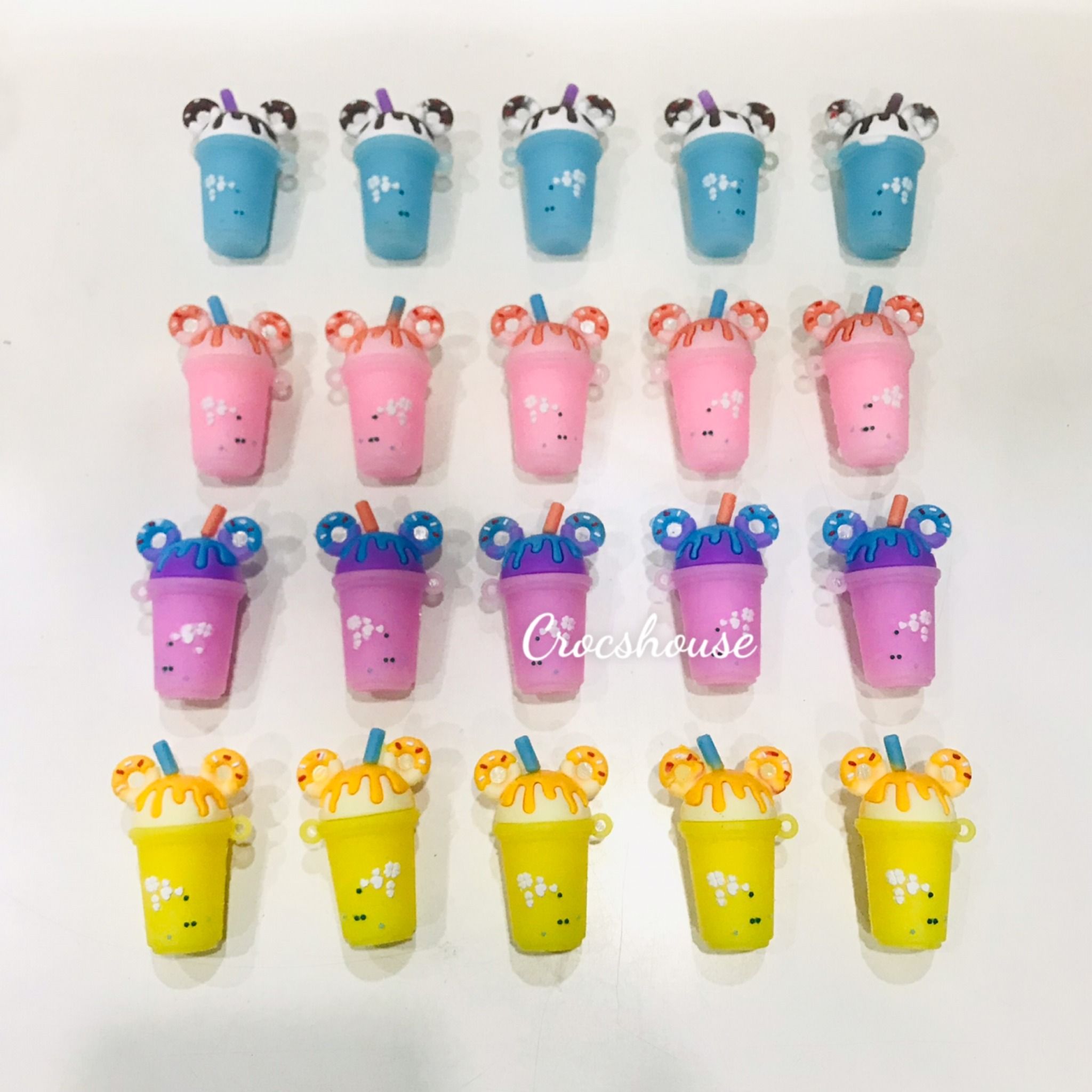  Jibbitz charms búp bê to gắn dép Dinas 